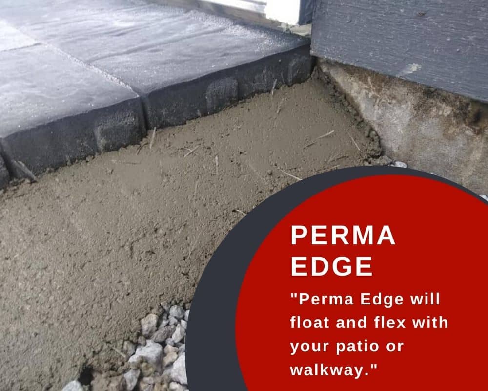 perma edge edged paver landscaping paver edging